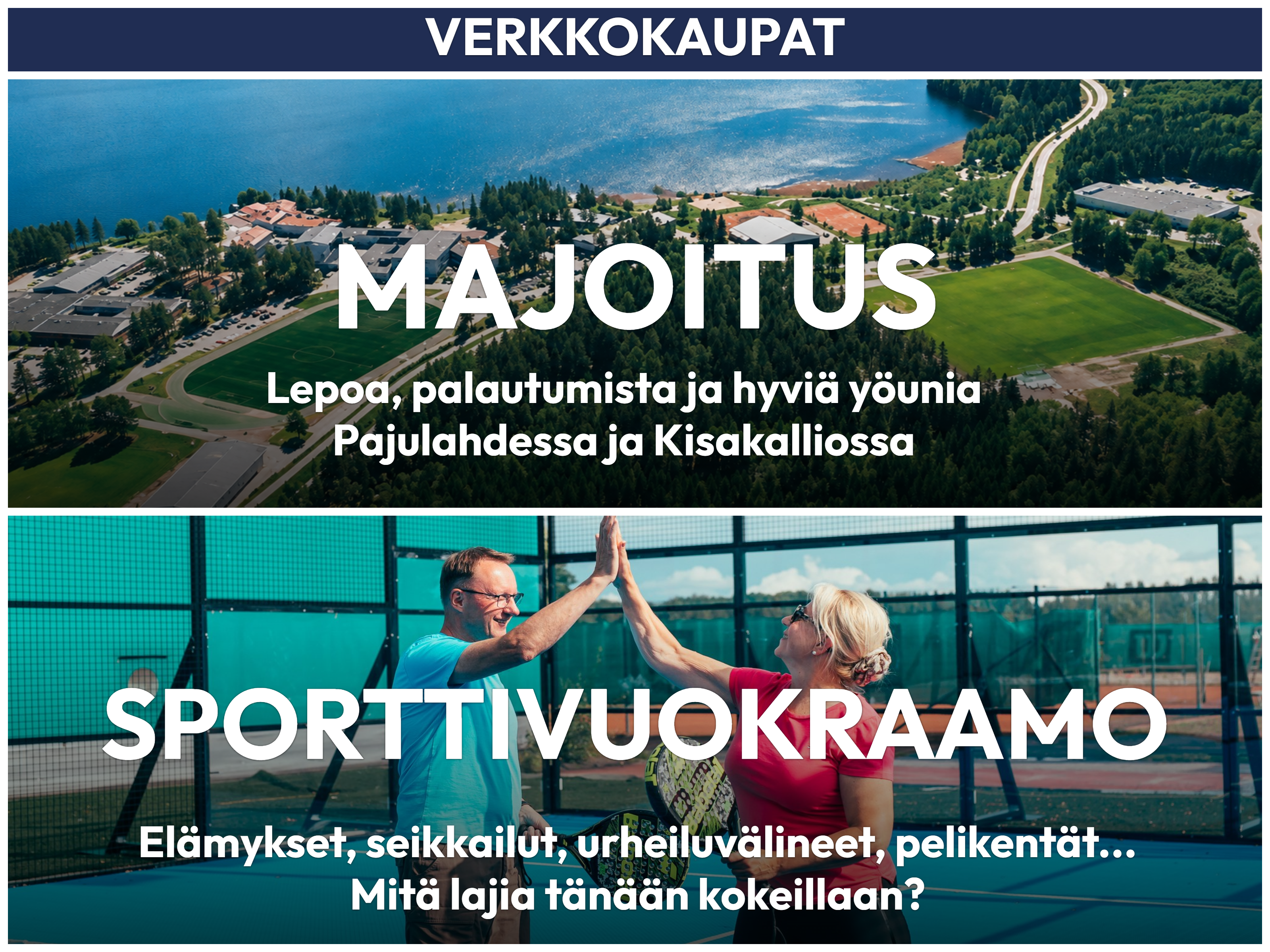 Kolmen kampuksen verkkokaupat