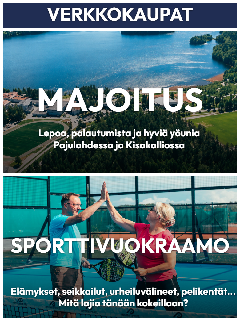Kolmen kampuksen verkkokaupat