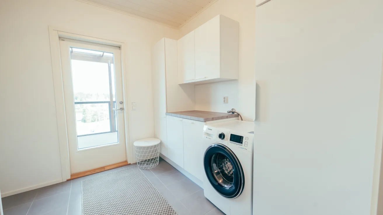 Kisakallion Villa Kallion kodinhoitohuone.