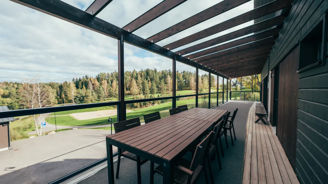 Kisakallion Villa Kallion terassi