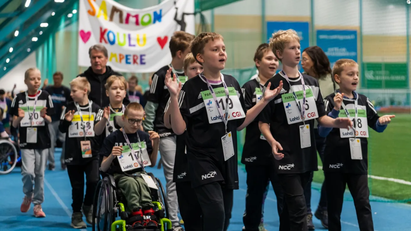 Para Junior Games -tapahtuma Pajulahdessa, kuva Soldeman Oy, Pasi Rahikka