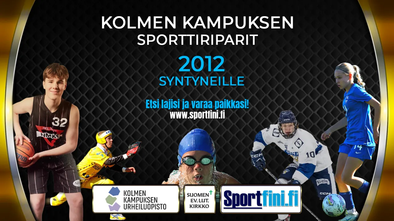 Kolmen kampuksen sporttiriparit
