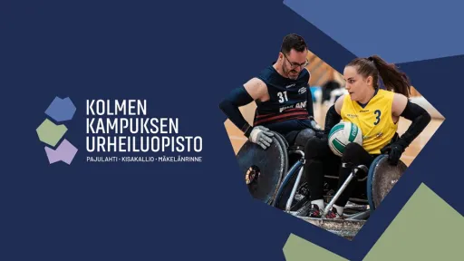 Wheelchair rugby match with focused players in action. 