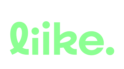 “Lisää vain liike” -teksti, vihreä ja valkoinen.