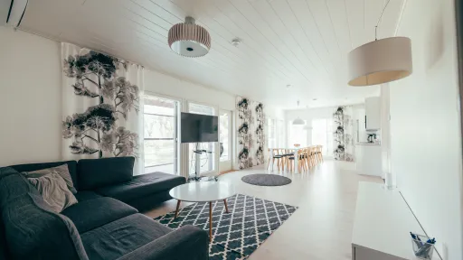 Kisakallion Villa Kallion olohuone