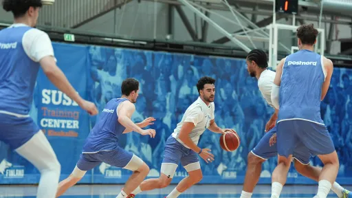 Susijengin pelaajia Susi Training Centerissä