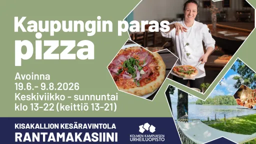 Rantamakasiini on avoinna kesällä 2026 ke-su 19.6.-9.8.