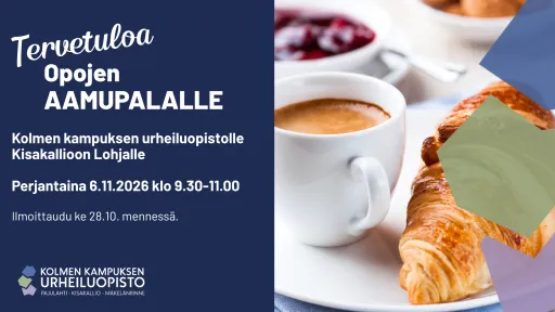 Opojen aamiainen Kisakalliossa