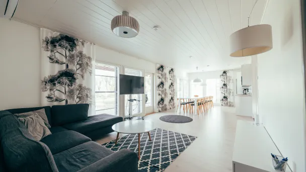 Kisakallion Villa Kallion olohuone
