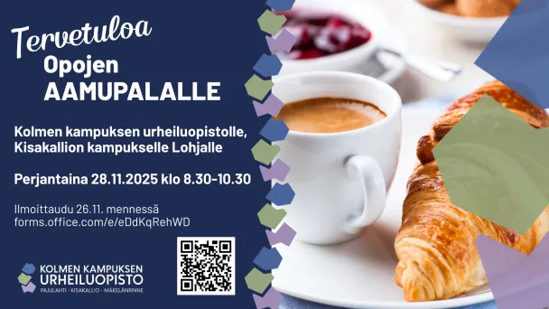 Kutsu opojen aamupalalle