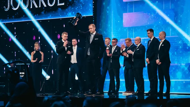 Susijengi palkittiin Urheilugaalassa, kuva: Linnea Laatikainen