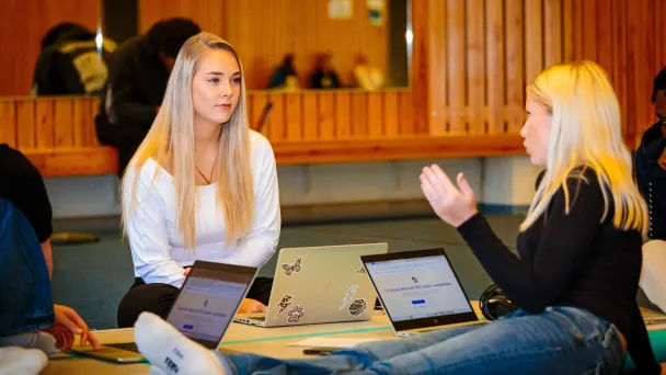 LPT opiskelijat Kisakallion kampuksella