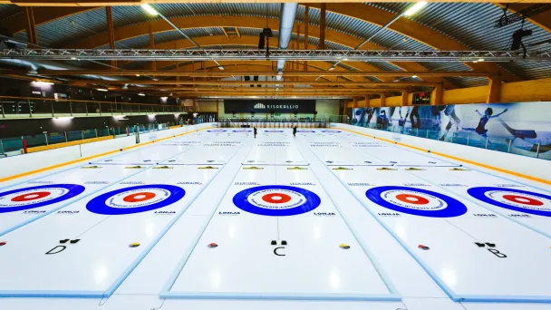 Vie tiimisi curlingjäälle MM-tason olosuhteisiin Kisakalliossa