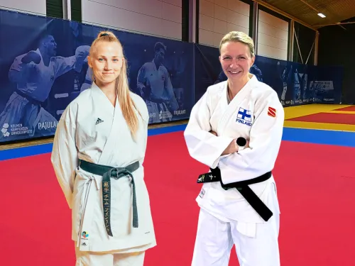 Titta Keinäsen ja Jaana Jokisen vetämä tyttöjen kamppailulajileiri järjestetään kesällä Pajulahdessa