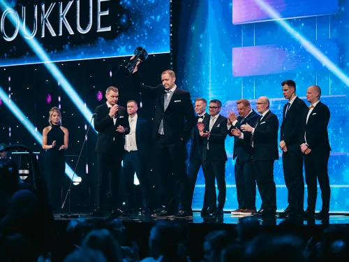 Susijengi palkittiin Urheilugaalassa, kuva: Linnea Laatikainen