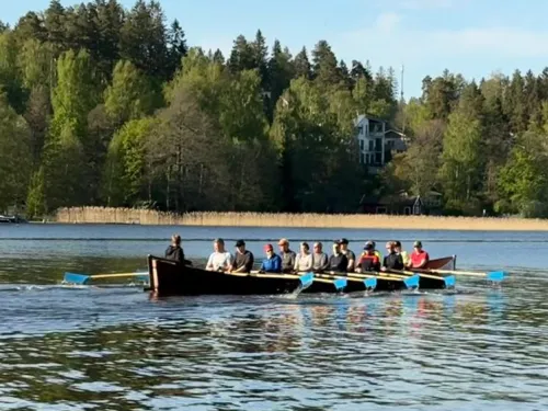 Maikkalanselällä järjestetään kirkkovenesoudun SM-kisat
