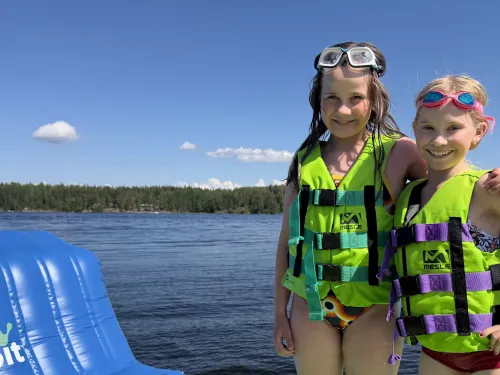 Tytöt Lake Pool Pajulahden wibit-radalla