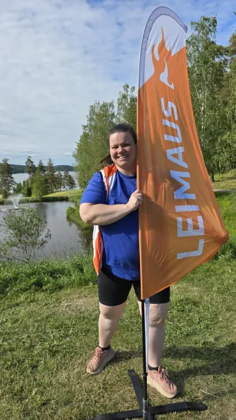 Leirisihteeri Jenni Korhonen kiittää hienosta Leimaus 2026 -leiristä